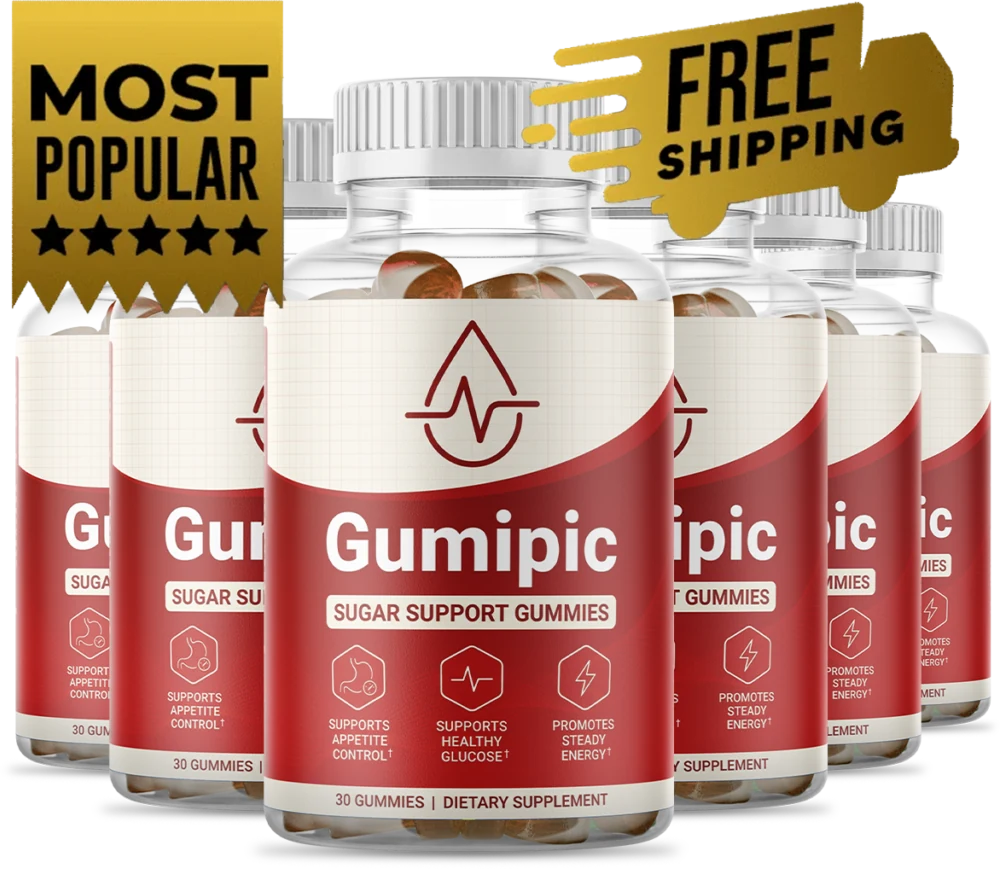 Gumipic 6 Bottles package